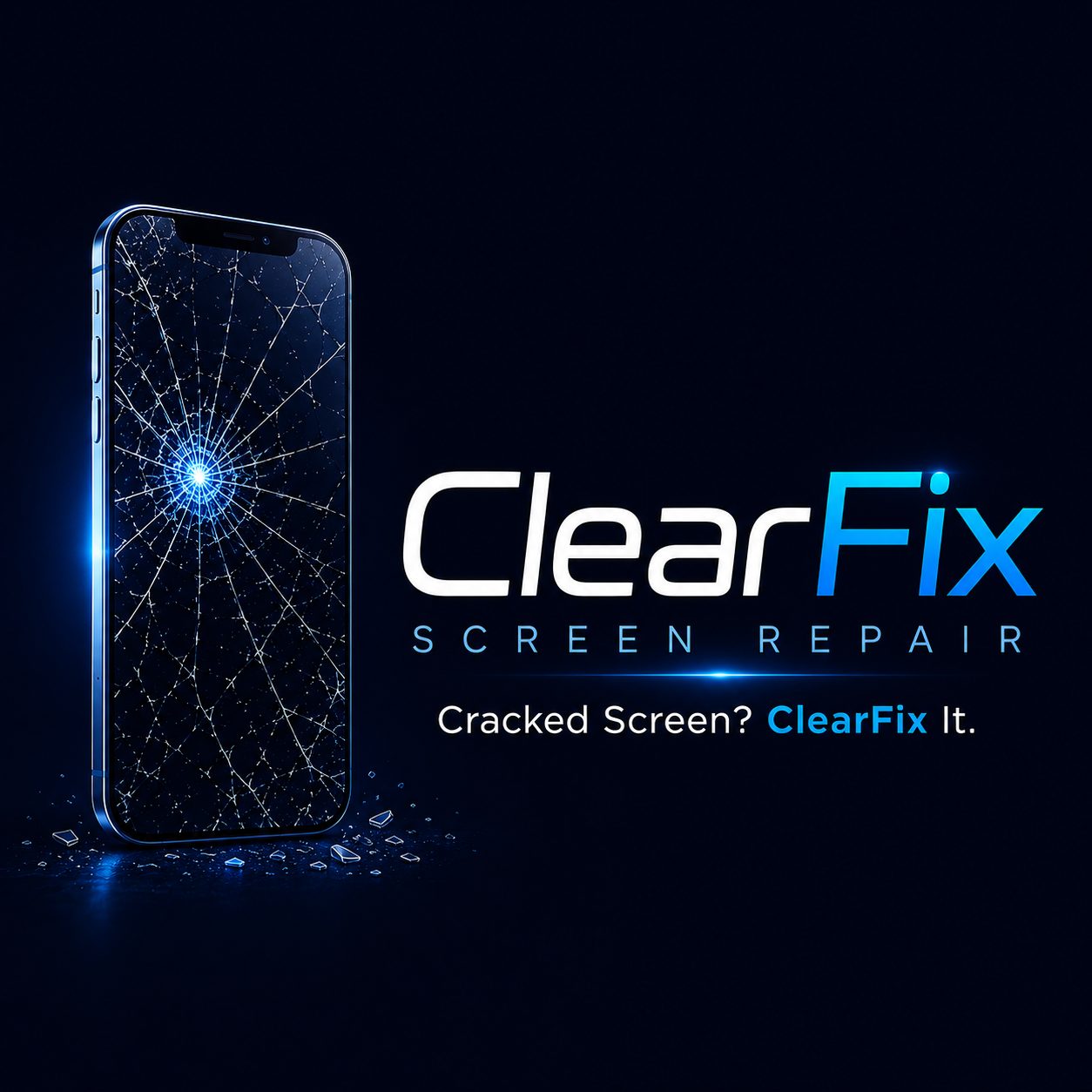 ClearFix Screen Repair logo